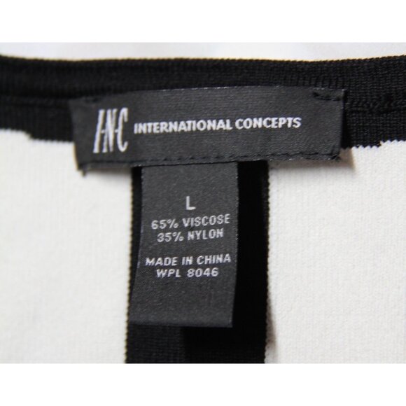 INC International Concepts Size Large V-Neck Sheath mini dress tunic - Picture 4 of 6